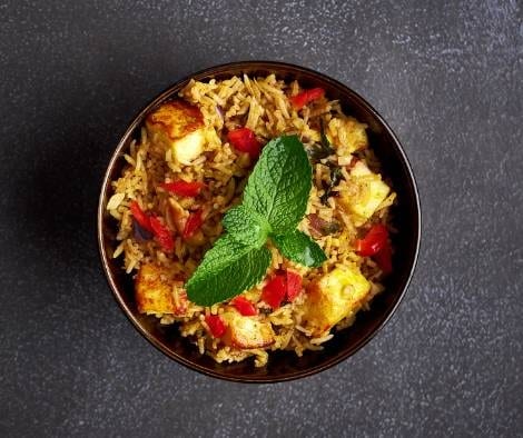 Gongura Paneer Pulav.