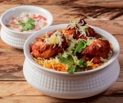 Chicken Tikka Pulav.