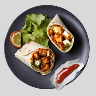 Twisted Tikka Wrap (Paneer)