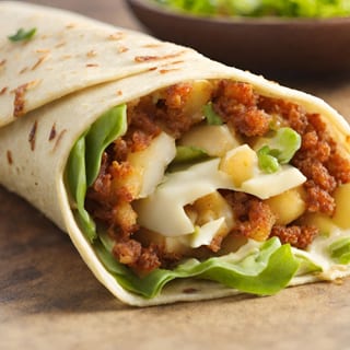 Crunchy Delight Wrap (Veg)