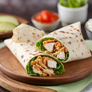 Crunchy Delight Wrap (Chicken)