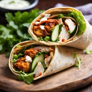 Tandoori Hot Wrap (Chicken)