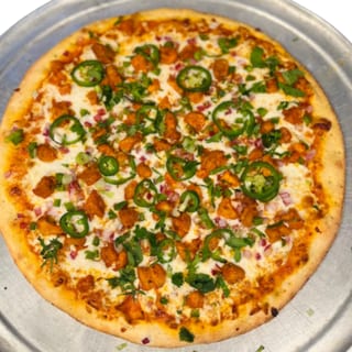 Chili Chicken Pizza