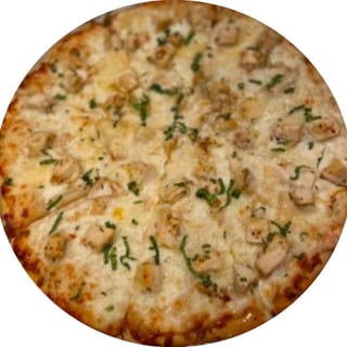Chicken Alfredo Pizza