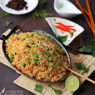Szechwan Pepper Fried Rice (Veg)